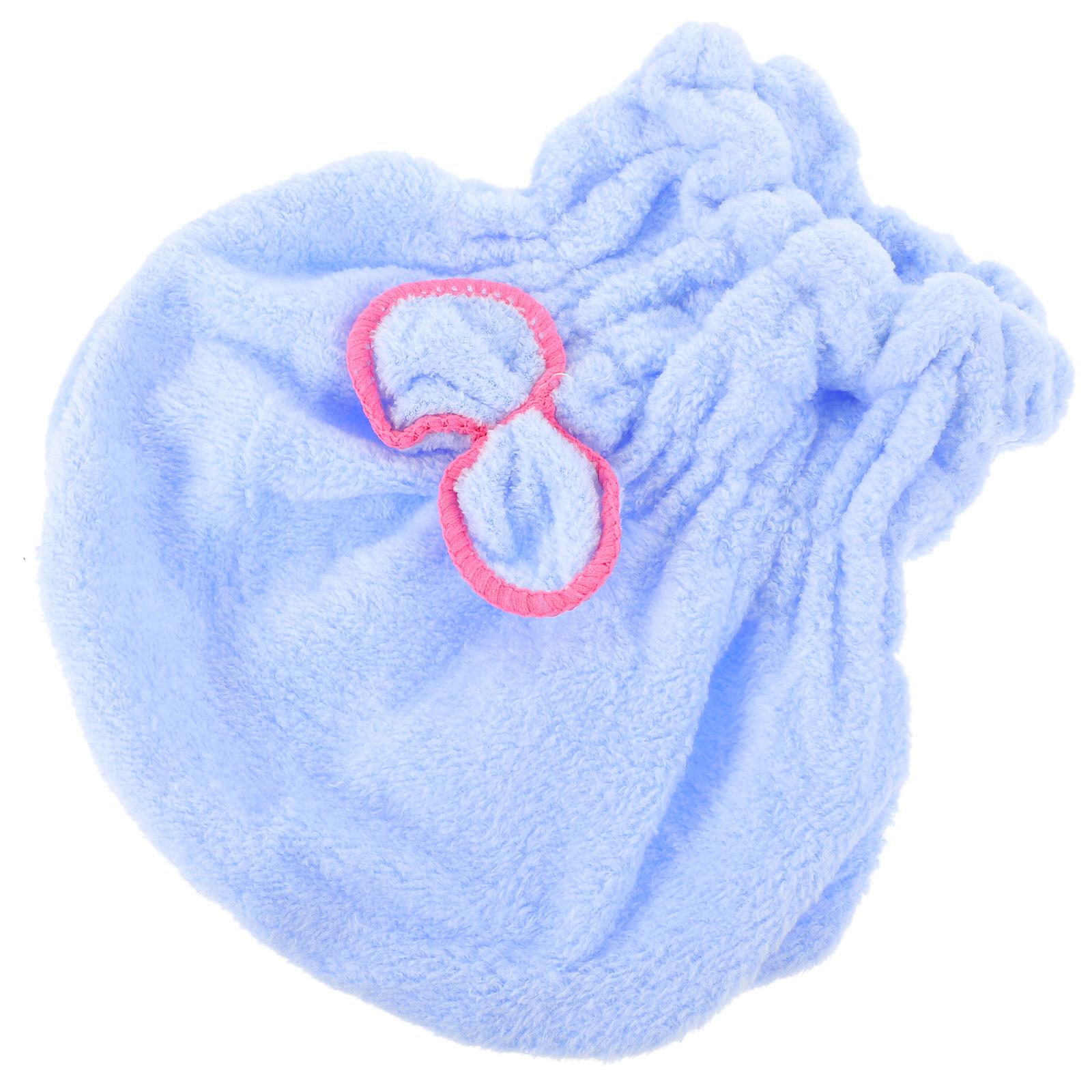 

Водонепроницаемая шапочка для сухих волос, полотенце для плоппинга, эластичная шапочка для душа для кудрявых волос, впитывающие детские шапочки