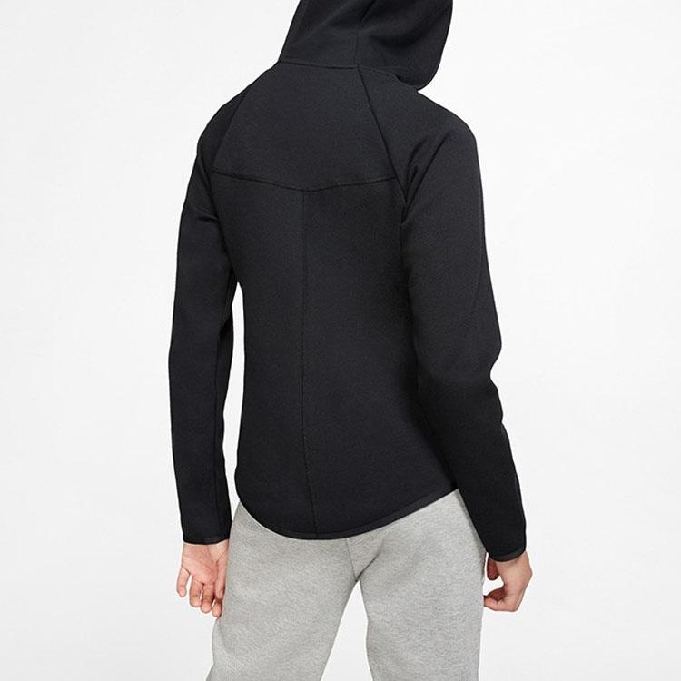 Nike Tech Fleece Full-Zip Hooded Jacket Women Outerwear Black BV3456-010