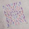 5D illusion polarized butterfly nail sticker pink purple blue fashionable self-adhesive butterfly nail art decoration sticker