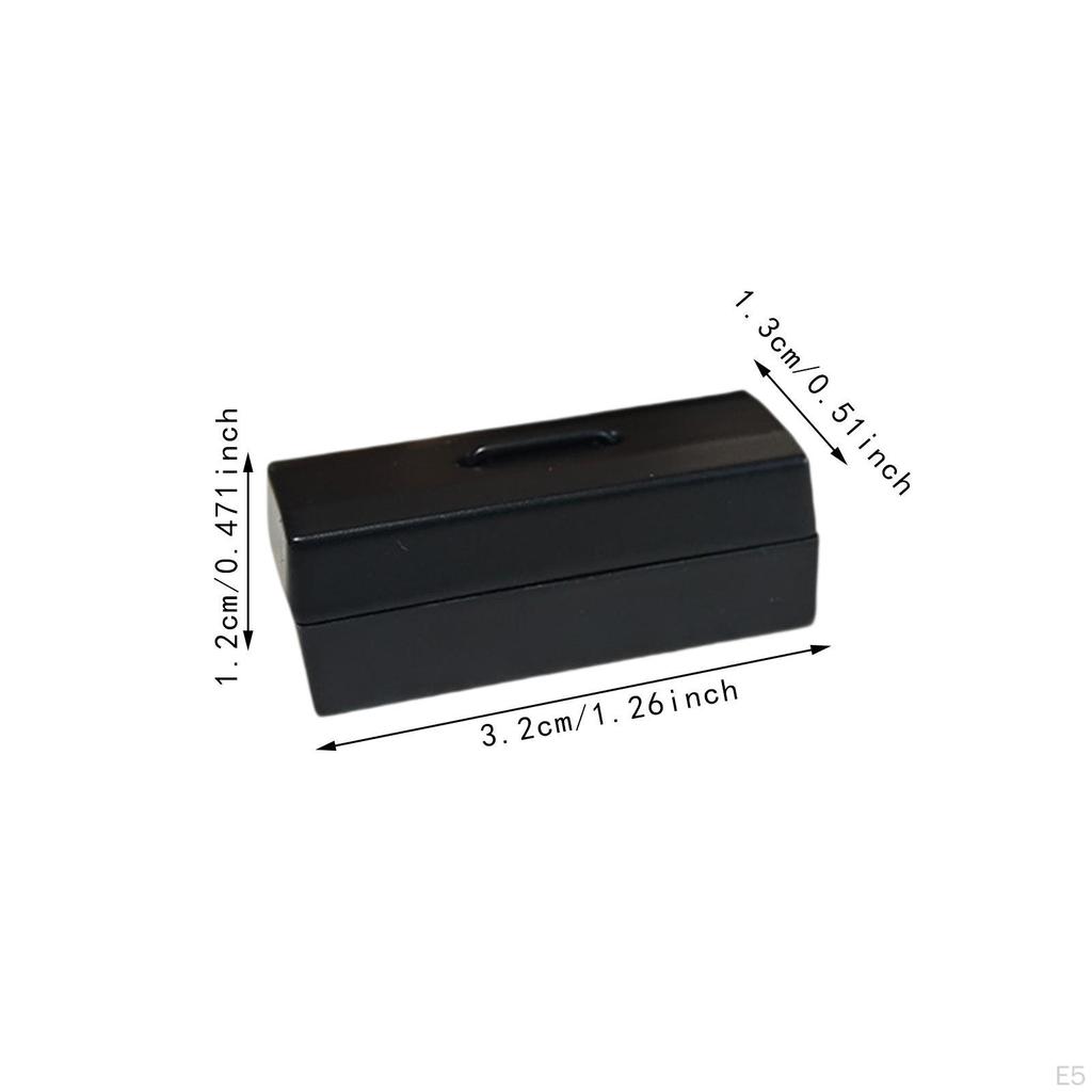 1/12 Dollhouse Tool Box Accessories Mini,Alloy,Life Scene,Ornament Micro Landscape Decor