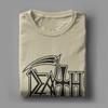 Death T Shirt for Men Pure Cotton Novelty T-Shirt Crew Neck Band Tees Short Sleeve Clothes Summer