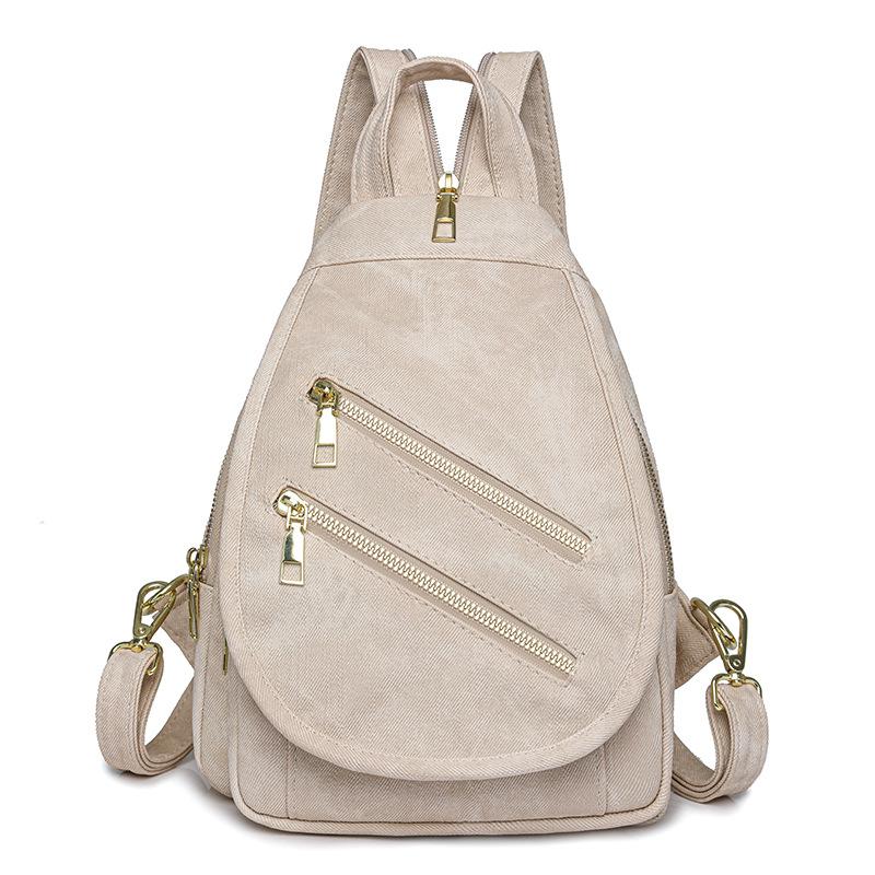 Damen verwenden oft Rucksack, Umhängetasche, Ein-Schulter-Tasche mit großem Fassungsvermögen und Reiserucksack