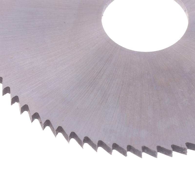 Lama per sega circolare da 63 mm W6542 HSS in acciaio per macchina da taglio CNC, utensile da taglio per metallo e acciaio