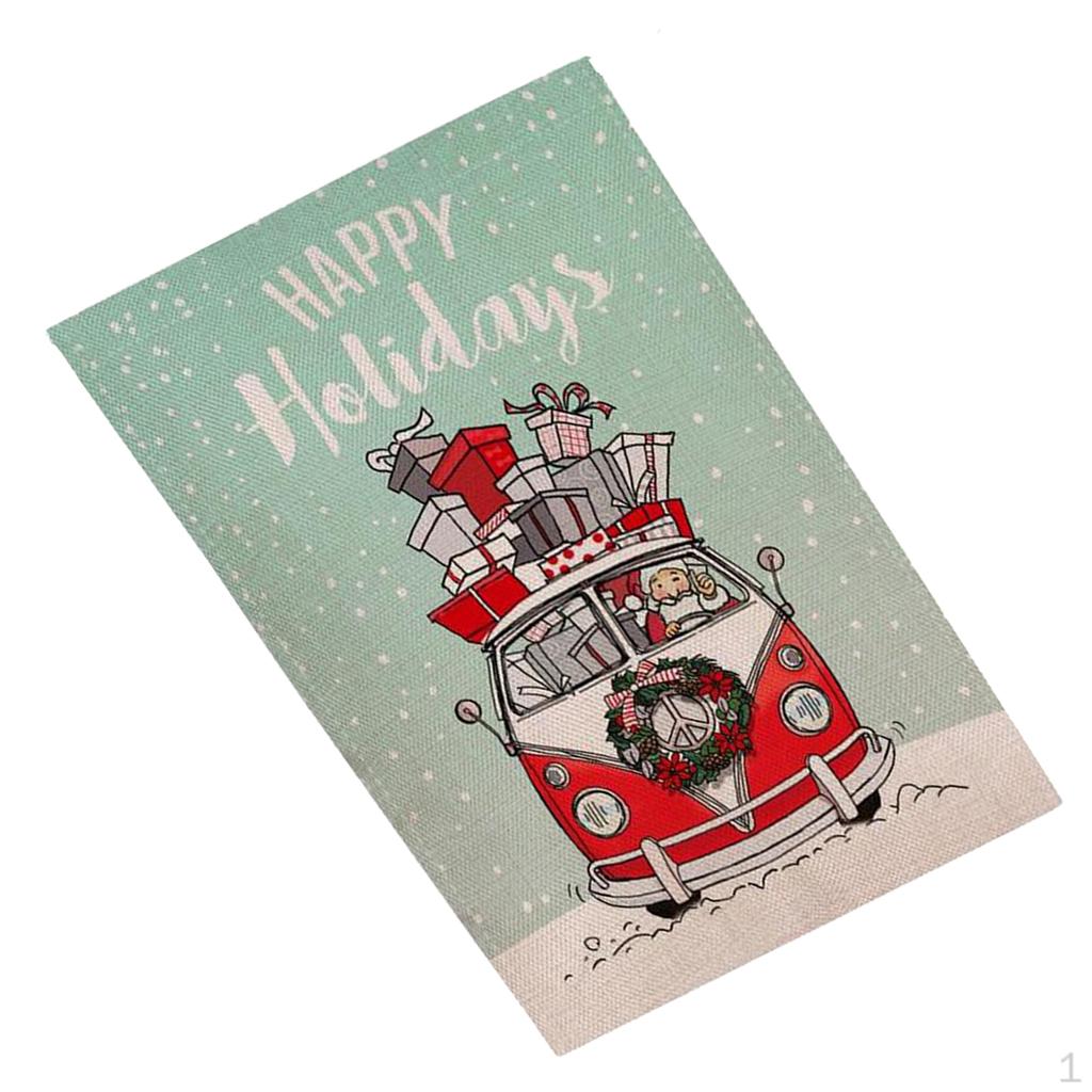 Decor Ornament Double-sided Cartoon Car