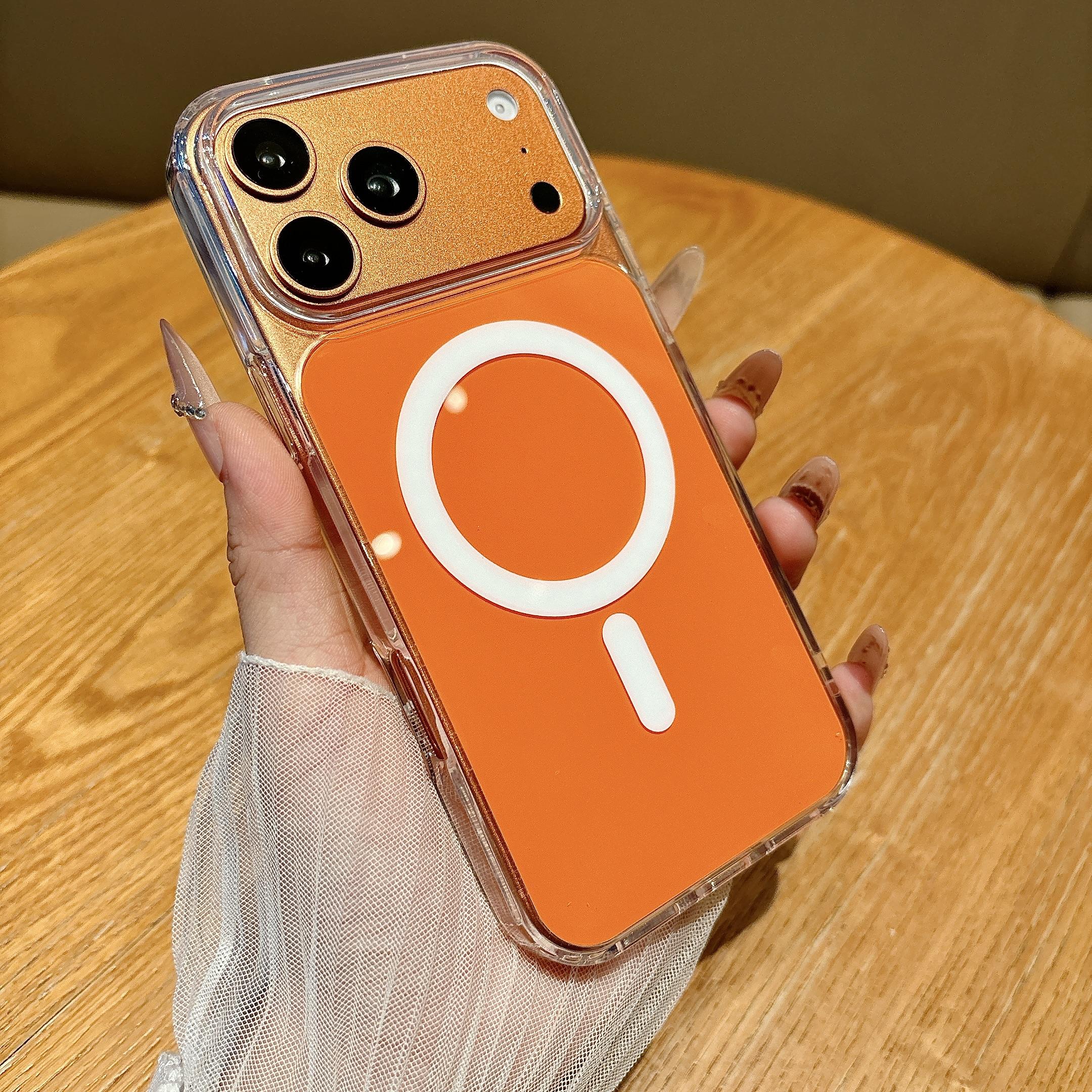 

Original Matte Acrylic Magnetic Phone Case For For Iphone 17 Air 16 15 14 Plus 13 12 11 Pro Max For Magsafe Shockproof Bumper Cover iPhone 11