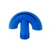 Reusable Threaded Fan Shape Waterfall Nozzle for Swimming Pool Return Water Fountain Durable Plastic Construction Suitable for Various Pool Systems