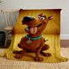 1pc Scooby Doo Outdoor Blanket - Throw Blanket, Soft , Flannel Blankets, Living Room, Travel, Camping C1209081