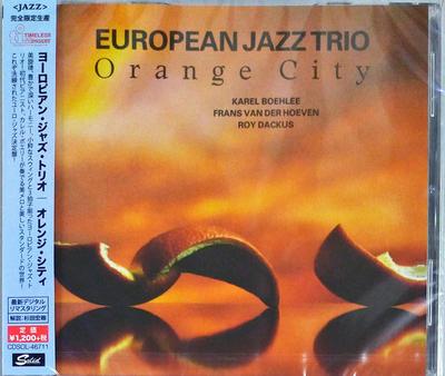 CD EUROPEAN JAZZ TRIO - Orange City CDSOL46711 Solid Records 2020 Japonia Jazz Używany