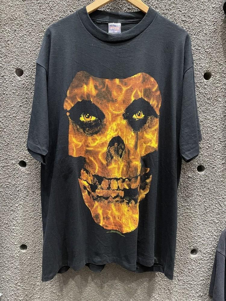 Vintage 90 s Misfits Band Shirt, Misfits Basic Black Unisex Tshirt S-5XL KH13931 Unisex T-Shirt XXXL