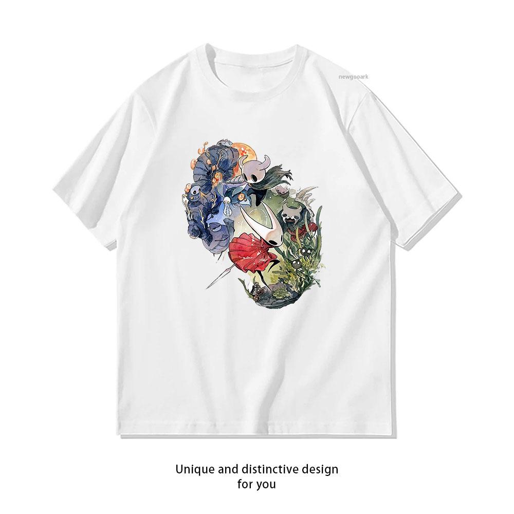 Hollow Knight silksong Classic game TShirt woUnisex Unisex Casual cotton printed t shirts Adult streetwear camisetas Shortsleev