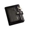 PU Leather M5 Notebook 5-Ring Loose-Leaf Planner Book Multi-functional Binder Notebook  Gift