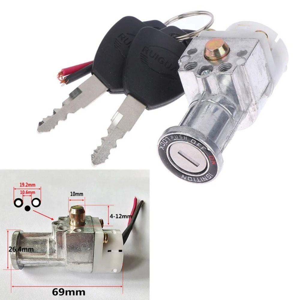 Key Included Battery Lock Universal E-bike Lock Battery Casing Lock Electric Vehicle Accessories