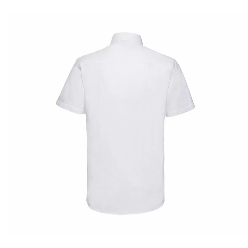 Russell Collection Cămașă cu mânecă scurtă, croită, ușor de întreținut, Oxford