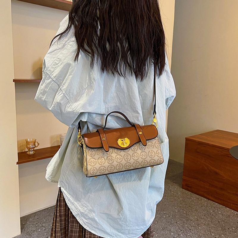2024 New High-end Texture Retro Pillow Bag, Niche Design, Fashionable Temperament, Commuting One-shoulder Cross-body Women's Bag