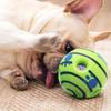 Neuer lustiger Wackel-Wag-Kicherball Ungiftig Gerollt Interaktives Spielzeug Keine Batterien erforderlich Haustier-Quietscher Hundespielzeug