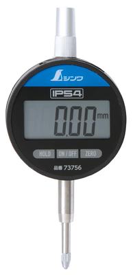 Shinwa Sokutei Digital Dustproof and 73756 Indicator, 0.01mm/12.7mm, Waterproof,