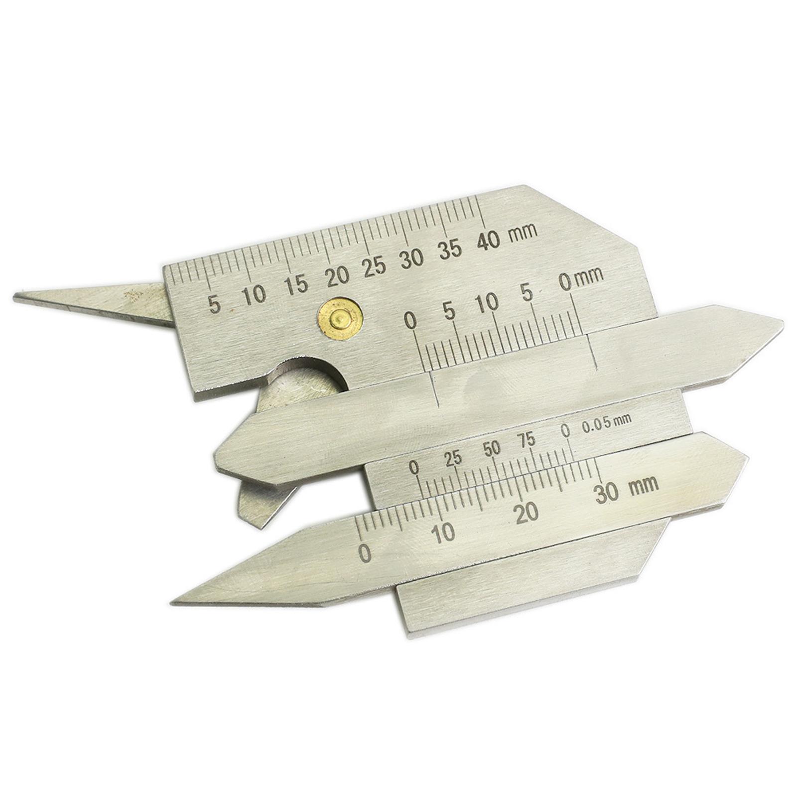 

0-75mm Weld Guage Weld Seam Gauge Weld Measurement Caliper Welding Inspect Ruler Metric Inspection Ruler High Accuracy KH45B