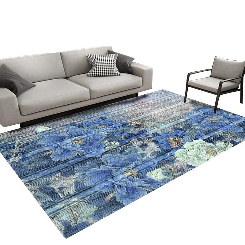 Chinese Series Carpet Living Room Bedroom Home Carpet Floor Mat Rectangular Carpet Bedroom Bedside Blanket