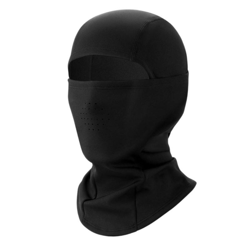 Outdoor Cycling Head Cover Ski Mask Hiking Scarves Windproof Fleece Balaclava Hat Full Face Mask Hooded Neck Warmer