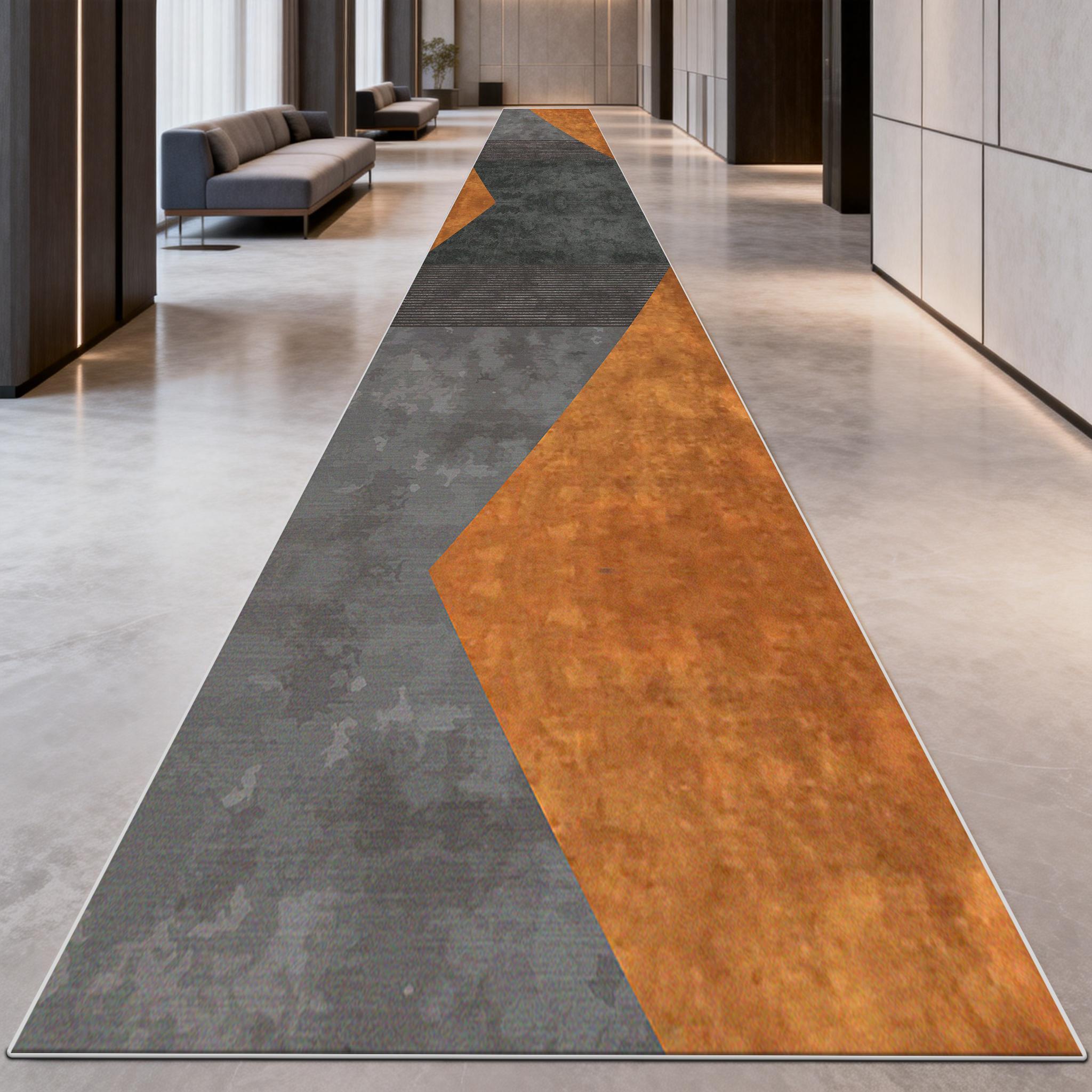 

Modern Geometric Carpet Corridor Slip-Resistant Floor Covering Corridors Hall Runner Easy Cleaning Floor Mat Home Decoration 50x120cm