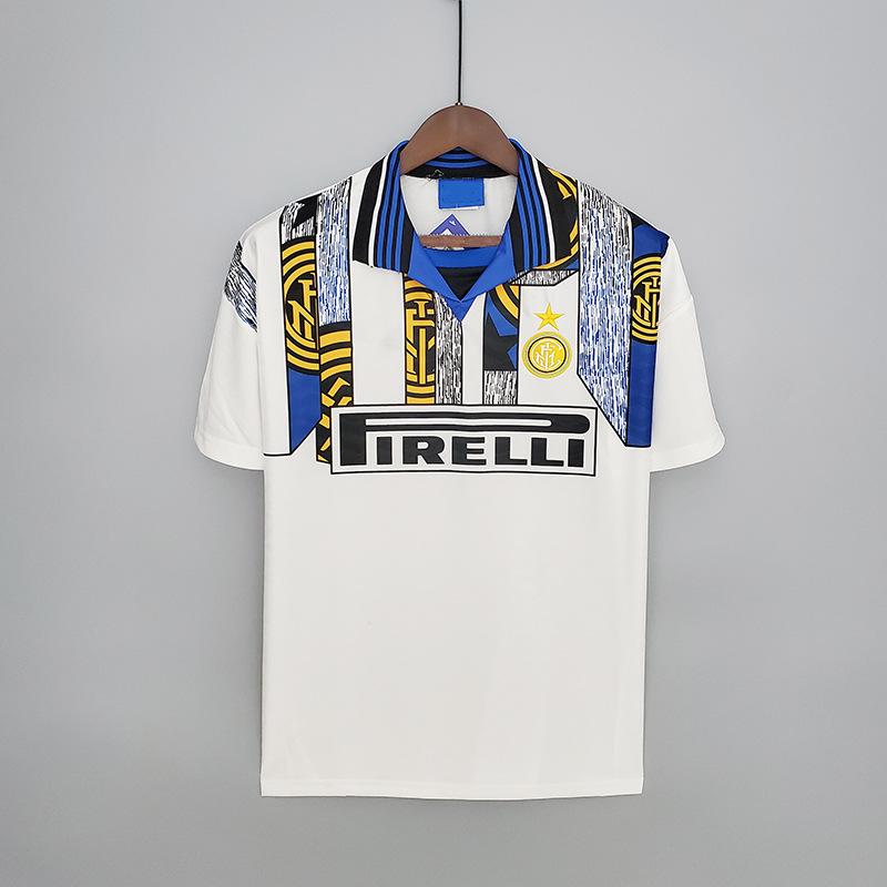 9798 Serie A Inter Mailand Heimfußballtrikot Nr.. 10 Groß Rosa Morano Djokav Retro-Trikot