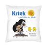 Federa Cuscino Cartoon Krtek Little Maulwurf Stampa Double Side Cuscino da Pavimento Talpa Divertente per Auto Federa Fresca Decorazione Casa