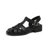 Women Breathable Flat Roman Sandals Outdoor