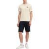 Emporio Armani Ea7 Round Neck Casual Short Sleeve Cotton T-Shirt Men tops Almond-Milk 7M000516-AF14616-U1079