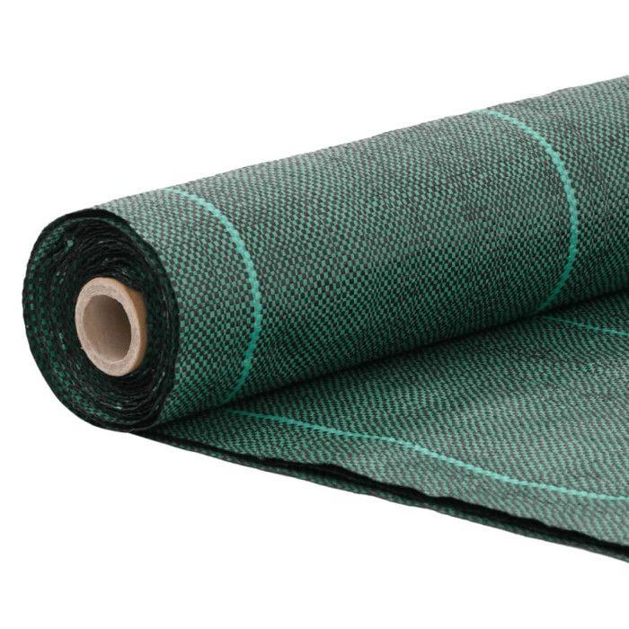 VidaXL Green Weed Control Membrane 0.5x100 M PP, Weed Control Fabric, Weed Control Membrane 4005245