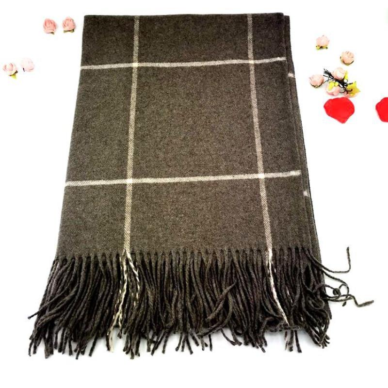 Autumn and winter new plaid wool shawl, warm fashion thickened scarf women, sweet multi-colored shawl