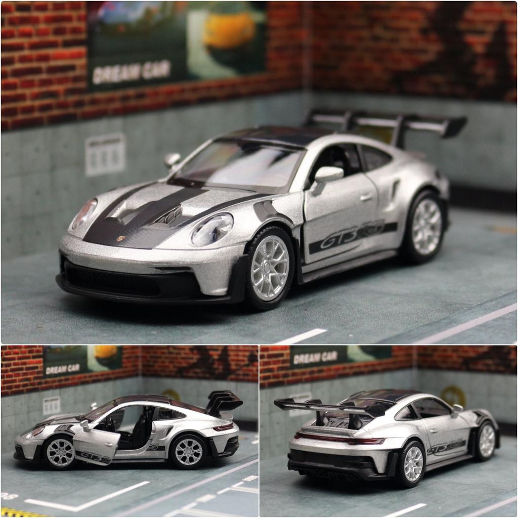 jbcp5 1:36 Porsche 911 GT3 RS Supercar Alloy Car Diecasts & Toy Vehicles Car Model Miniature Scale Model Car Toys For Children