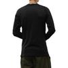 Nike Solid Color Crew Neck Long Sleeve Pullover T-Shirt Men Tops Black FB7983-010