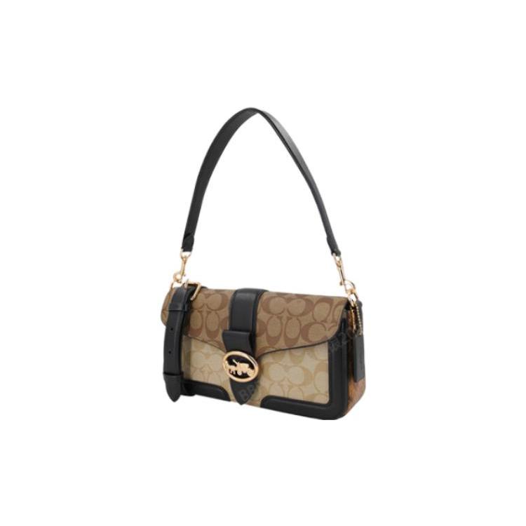 COACH Women's Georgie 27 Shoulder Bag (Unisex) Shoulder Bags 5509 IMRKY