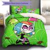 Little Bug Girl  Pattern Bedding Quilt Set  Home Decoration  Gift (1 * duvet cover + 2 * pillowcase  without core)