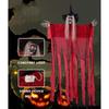 Light Up Witch Dector Halloween Animated Talking and Sound Activated Skeleton Add a Spooky Touch To Your Outdoor Decor