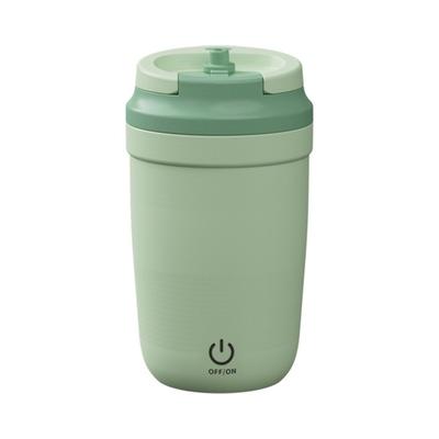 Elektrischer Rührbecher, wiederaufladbar, tragbar, aus Edelstahl, für Zuhause und Büro, elektrische Tasse für Kaffee, Tee, heiße Schokolade