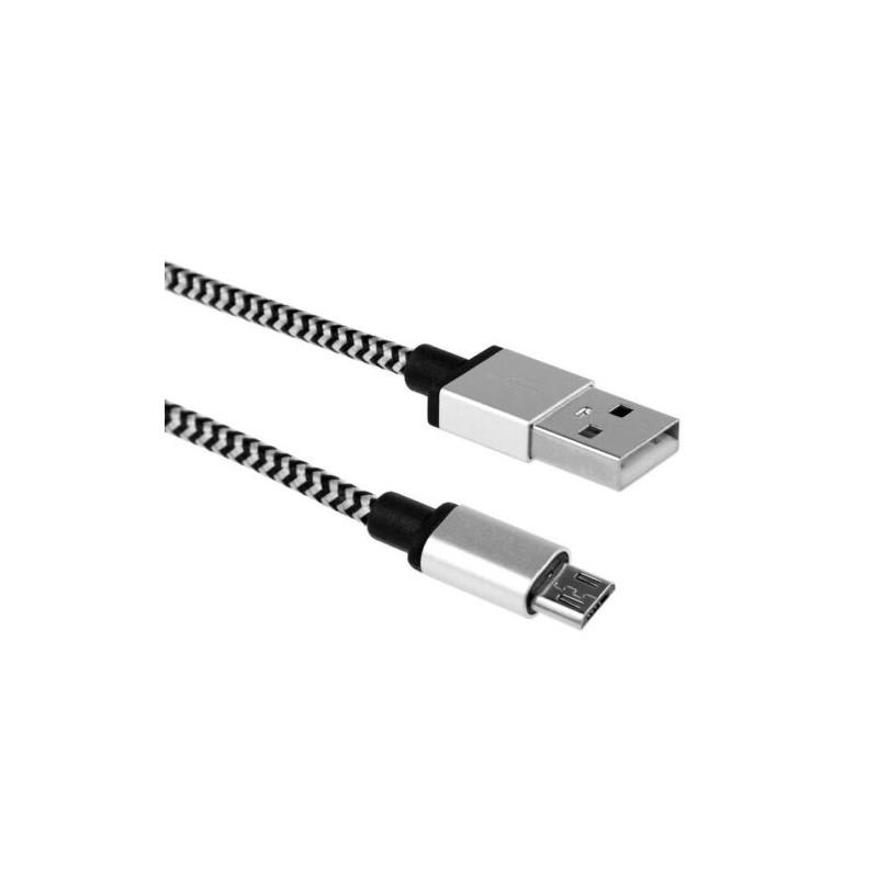 Timeless Design 3/6/10ft Aluminum Braided Micro Usb Data Sync Charger Cable For Your Android Phone