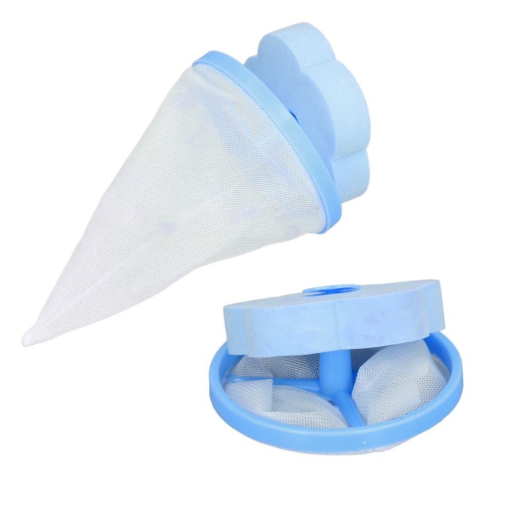 10Pcs High Efficiency Floating Filter Mesh Reusable Mesh Lint Catcher Universal Hair Remover Laundry Clean