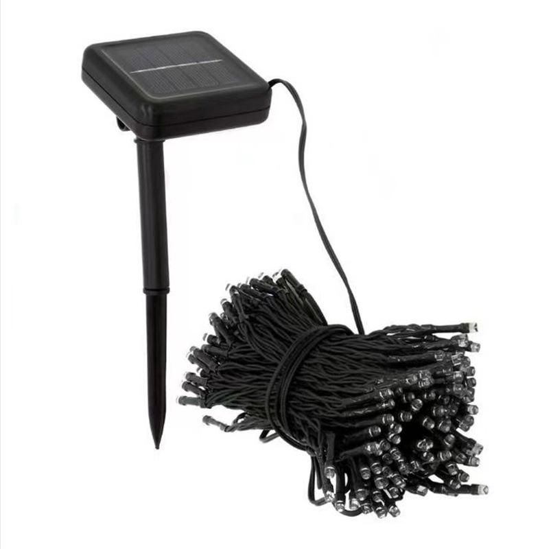 Ghirlandă Luminoasă Solară de Exterior Impermeabilă Panou Solar Mare Lampă cu Încărcare Rapidă Pentru Decor de Grădină