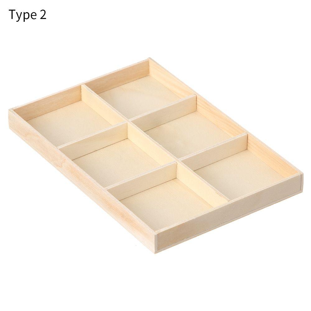 Schmuck Display Palette Lagerung Holz Box Desktop Organizer Bonsai Halter Blumentopf Holz Tablett