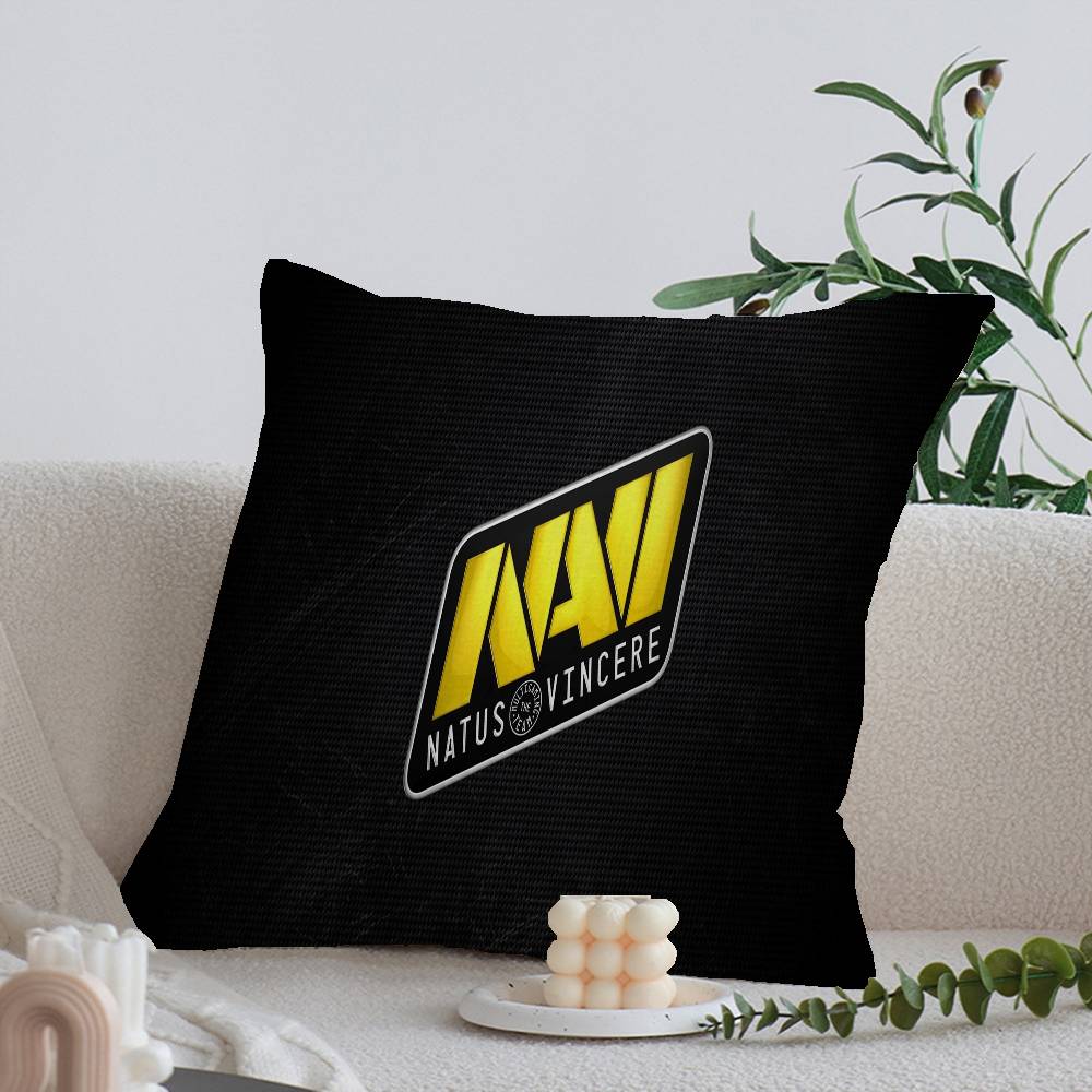 

N-Natus V-Vincere Pillow Cushion Cover Pillowcase Living Room Sofa Home Decor Customized 12x12Inch