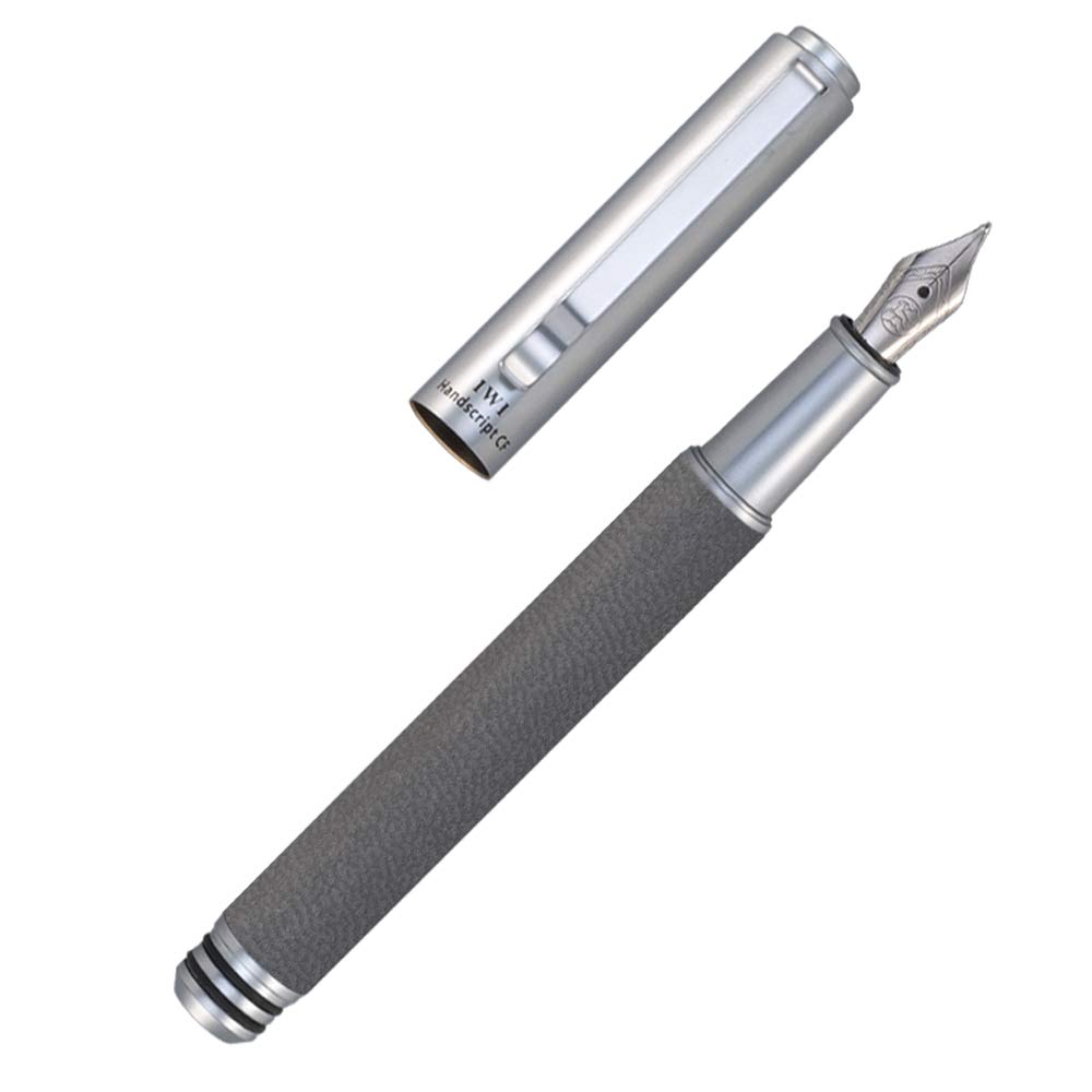 

Перьевая ручка IWI Extra Fine Hand Script серая IWI-9S640-D8D
