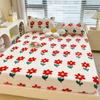 Class A New Thick Printed Milk Velvet Bed Sheet Student Dormitory Room Brushed Skin-friendly Mattress Bed Cover