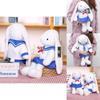 Cute Sailor Suit Cartoon Rabbit Plush Doll Toy For Kids Gift And Home Decor