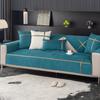 Light Luxury Style Sofa Cushion Modern Simple High-end Leather Anti-slip Cushion Four-season Chenille Sofa Cover Cover
