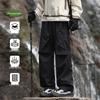 Men's American Style Cargo Pants: Loose, Water-Repellent Outdoor Work and Casual Wear for Autumn/Winter.