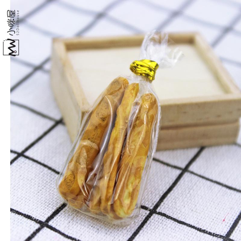 Dollhouse Miniature Breadstick Props - Creative Photography Accessories Model I110