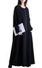 Gold Japan Plus Size Long and Cardigan Set with Pearl Perfect for and Size Black Women's Dress, Sleeves, Stretch, Winter, Fall, Spring, Maru-30108,