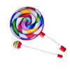 Children Hand Drum Multicolor Rainbow Percussion Instrument Musical Sound Education Tool 6in