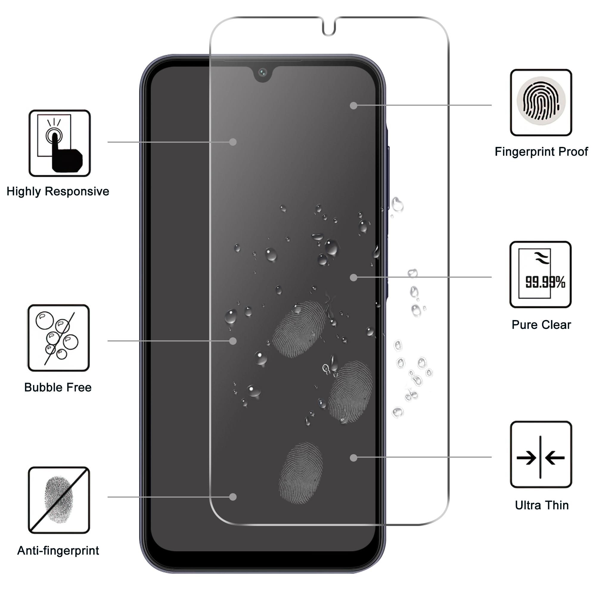 

For Samsung Galaxy A26 5G Screen Protector HD Tempered Glass Film 2.5D Type A